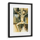 Contemporánea Desnudo Sentado II - Jennifer Goldberger | Cuadro decorativo de Canvas Lab