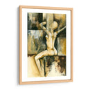 Contemporánea Desnudo Sentado II - Jennifer Goldberger | Cuadro decorativo de Canvas Lab