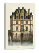 Chateaux Francés En Azul I - Victor Petit | Cuadro decorativo de Canvas Lab