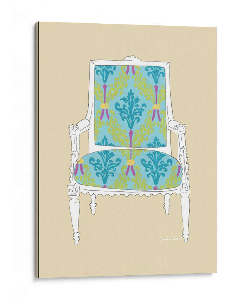 Silla Decorativo III - Chariklia Zarris | Cuadro decorativo de Canvas Lab