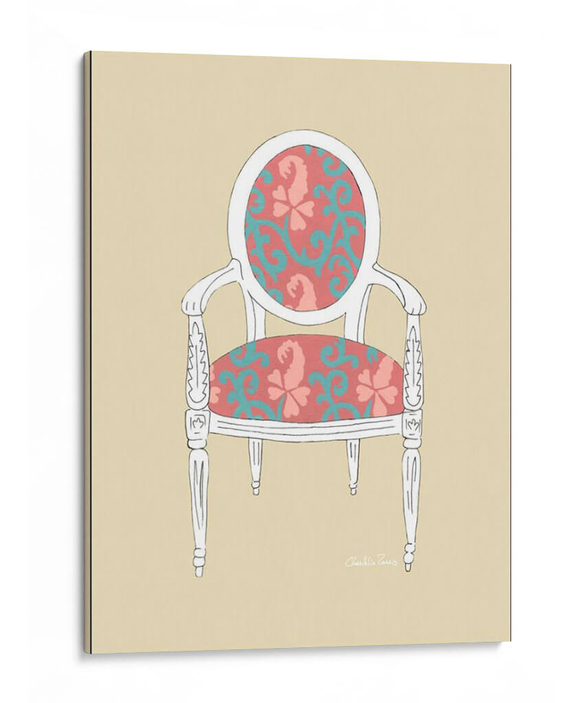 Silla Decorativa IV - Chariklia Zarris | Cuadro decorativo de Canvas Lab