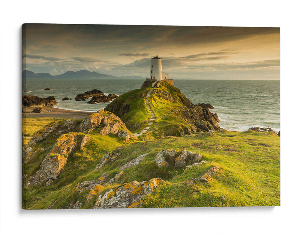 El faro de Llanddwyn | Cuadro decorativo de Canvas Lab
