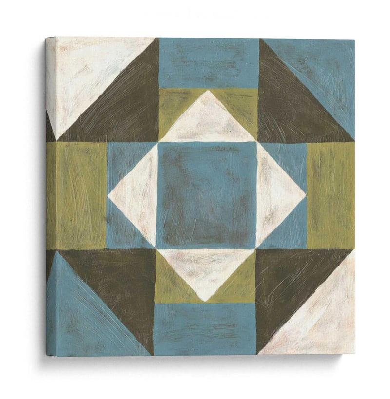 Patchwork Tile III - Vanna Lam | Cuadro decorativo de Canvas Lab