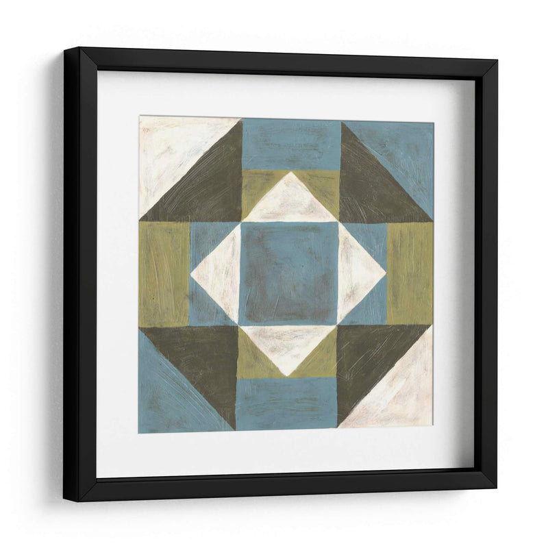 Patchwork Tile III - Vanna Lam | Cuadro decorativo de Canvas Lab