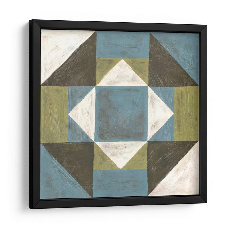 Patchwork Tile III - Vanna Lam | Cuadro decorativo de Canvas Lab