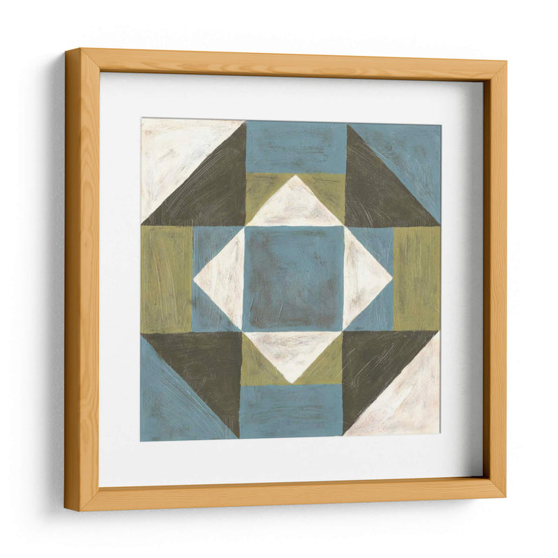 Patchwork Tile III - Vanna Lam | Cuadro decorativo de Canvas Lab