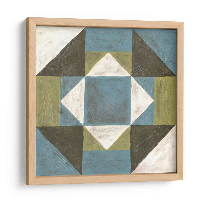 Patchwork Tile III - Vanna Lam | Cuadro decorativo de Canvas Lab