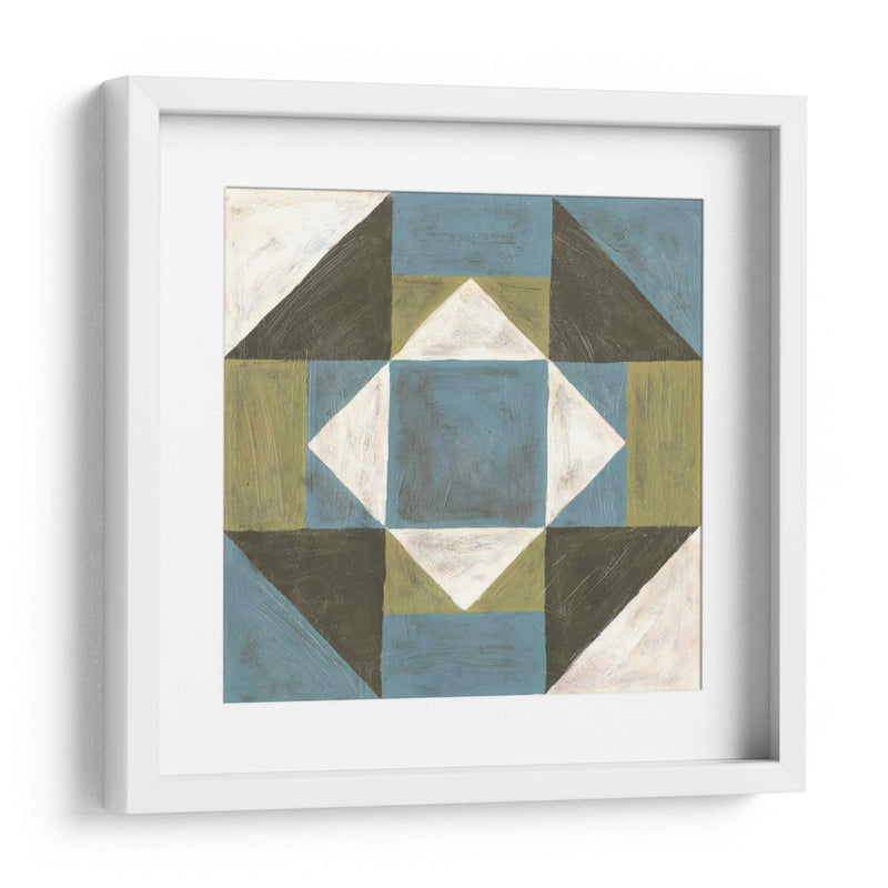 Patchwork Tile III - Vanna Lam | Cuadro decorativo de Canvas Lab