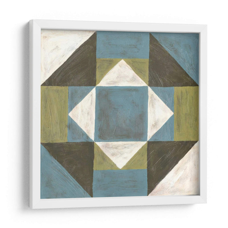 Patchwork Tile III - Vanna Lam | Cuadro decorativo de Canvas Lab