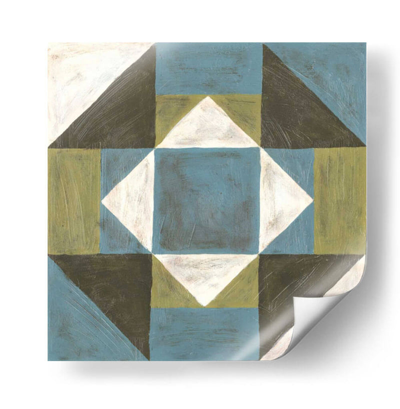 Patchwork Tile III - Vanna Lam | Cuadro decorativo de Canvas Lab