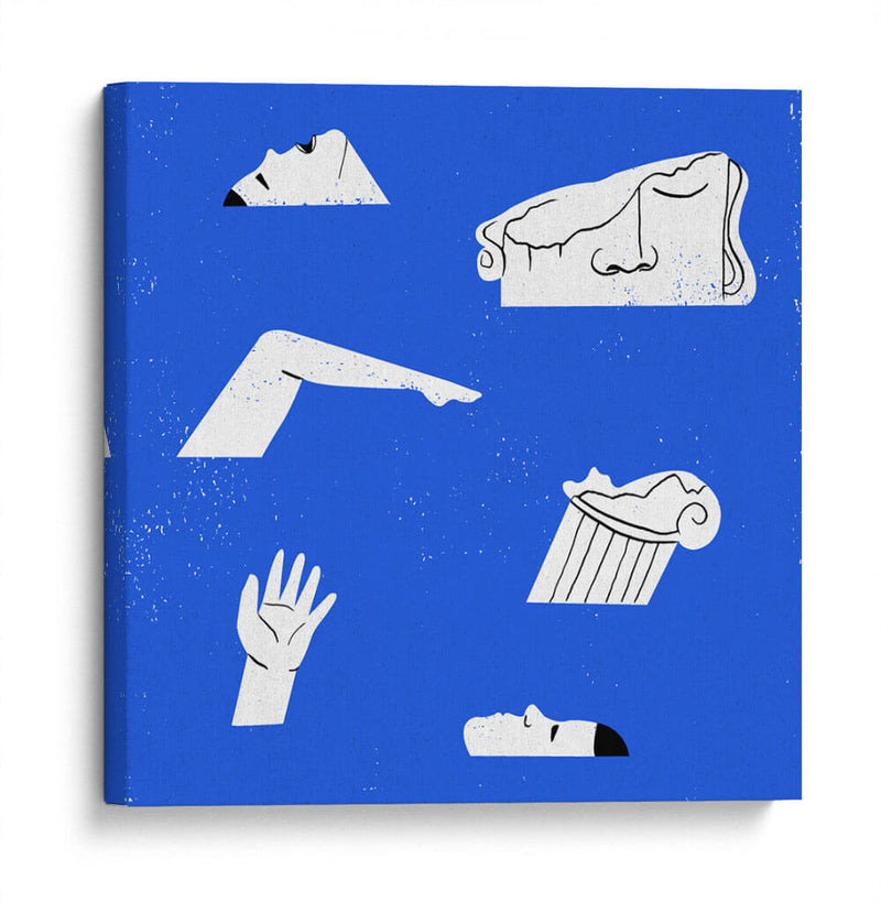 El nado griego | Cuadro decorativo de Canvas Lab