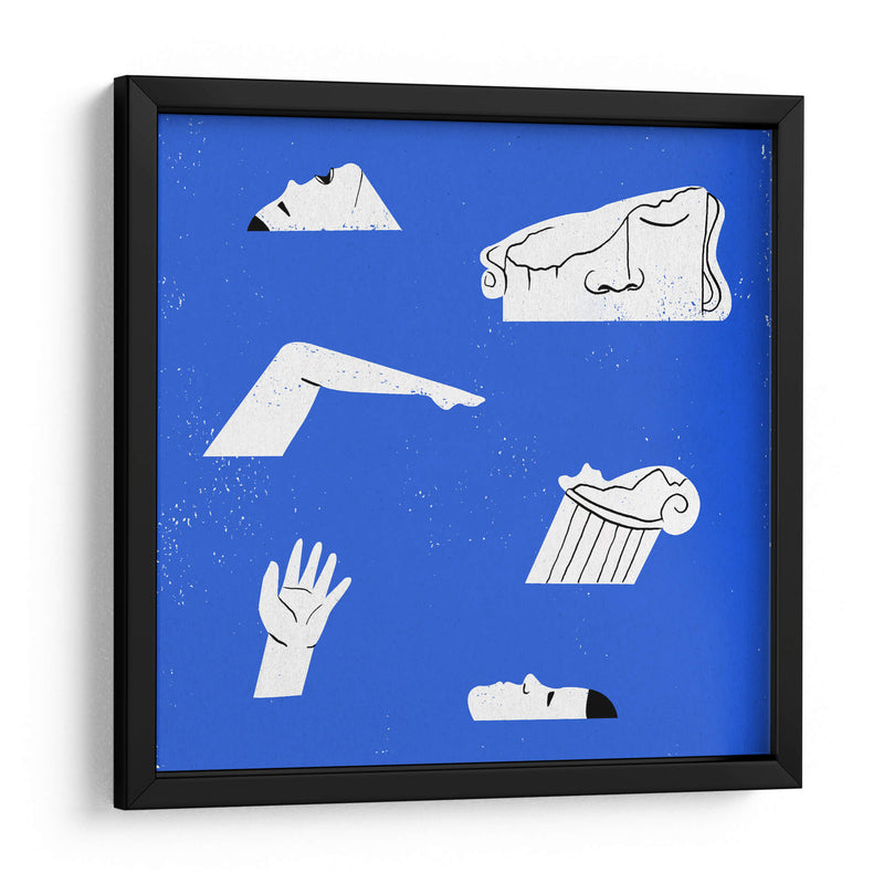 El nado griego | Cuadro decorativo de Canvas Lab