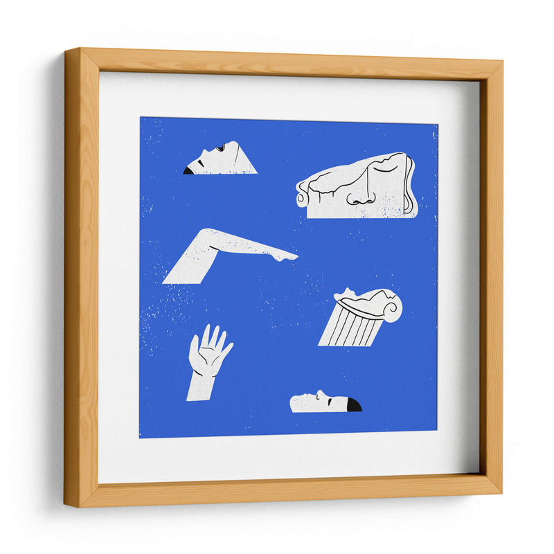 El nado griego | Cuadro decorativo de Canvas Lab