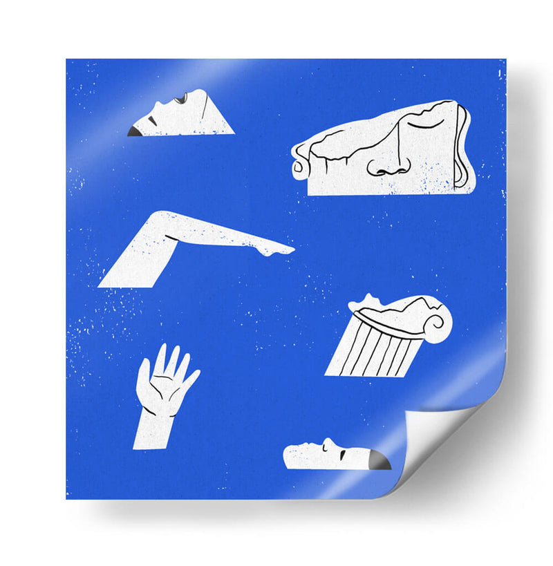 El nado griego | Cuadro decorativo de Canvas Lab