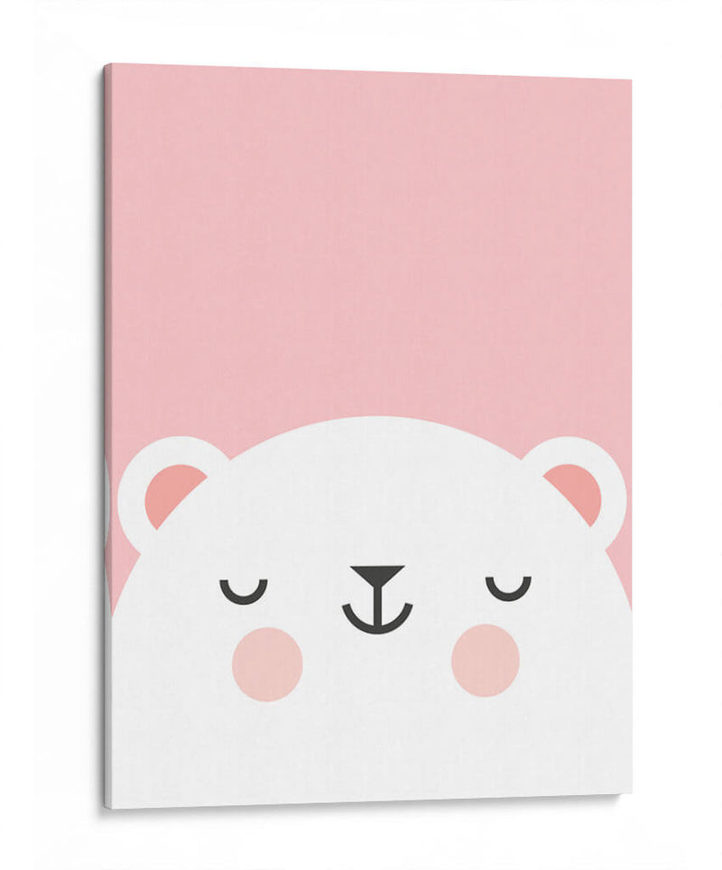 El osito blanco | Cuadro decorativo de Canvas Lab