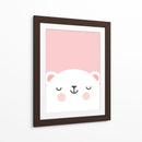 El osito blanco | Cuadro decorativo de Canvas Lab