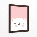 El osito blanco | Cuadro decorativo de Canvas Lab