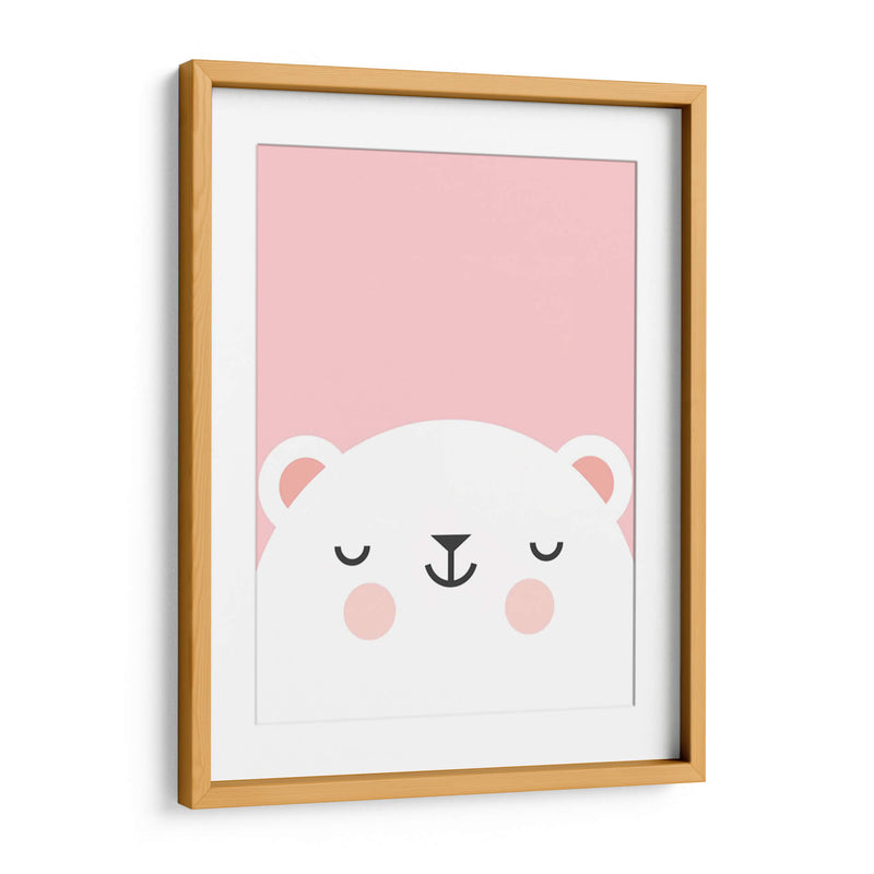 El osito blanco | Cuadro decorativo de Canvas Lab