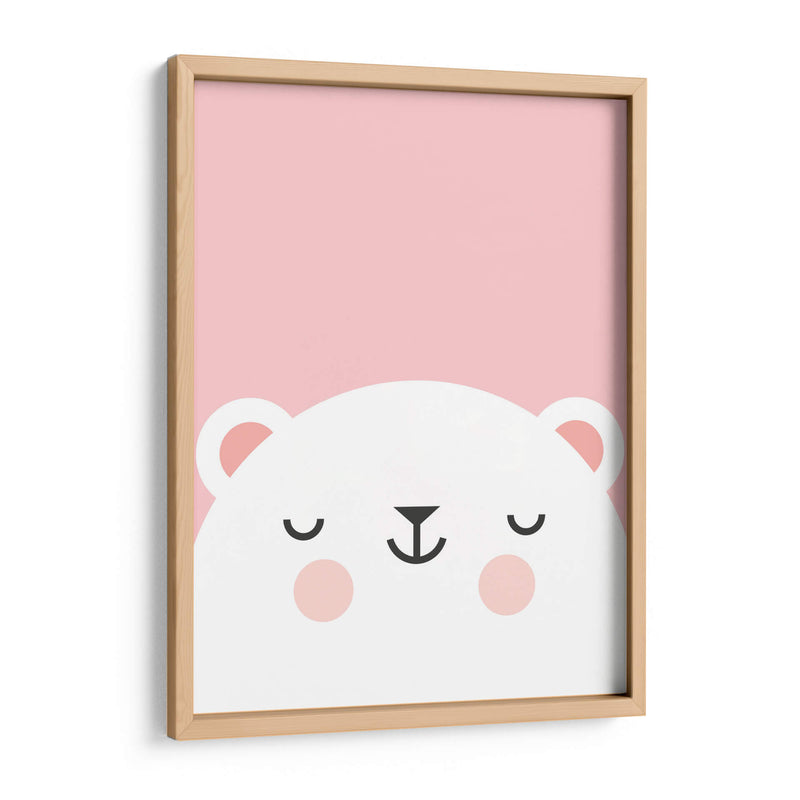 El osito blanco | Cuadro decorativo de Canvas Lab