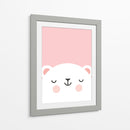 El osito blanco | Cuadro decorativo de Canvas Lab