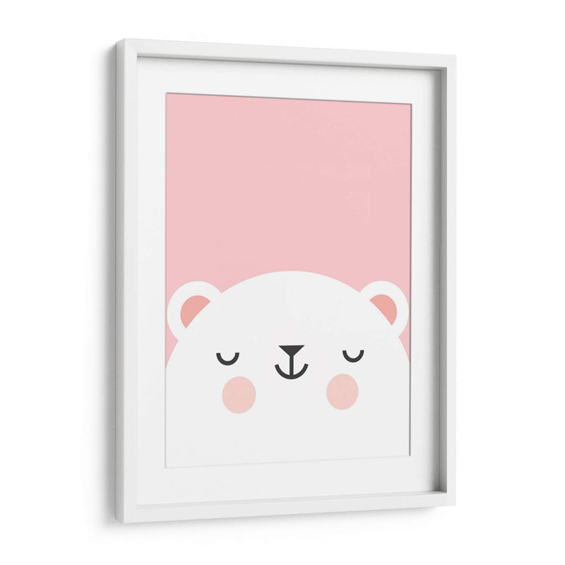 El osito blanco | Cuadro decorativo de Canvas Lab