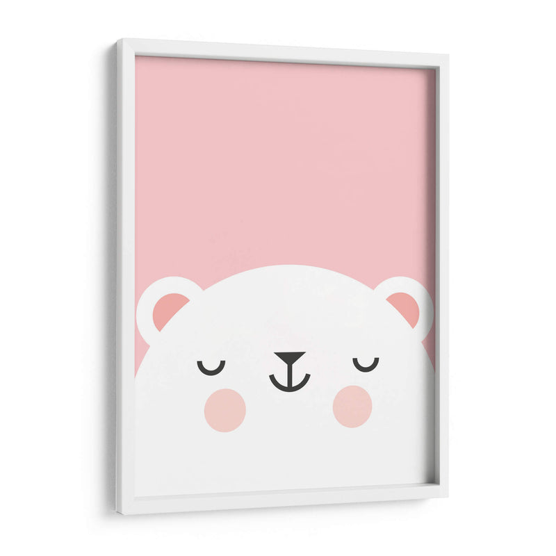 El osito blanco | Cuadro decorativo de Canvas Lab