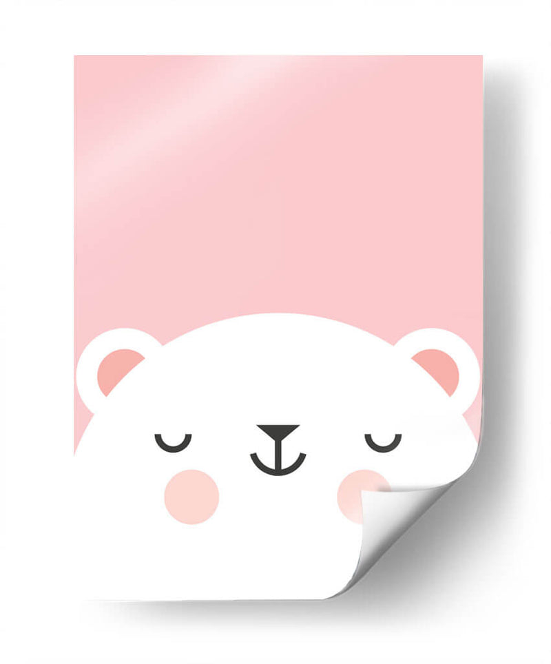 El osito blanco | Cuadro decorativo de Canvas Lab