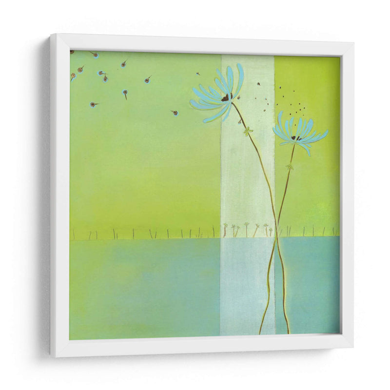 Las Plantas De Semillero Azul IV - June Erica Vess | Cuadro decorativo de Canvas Lab