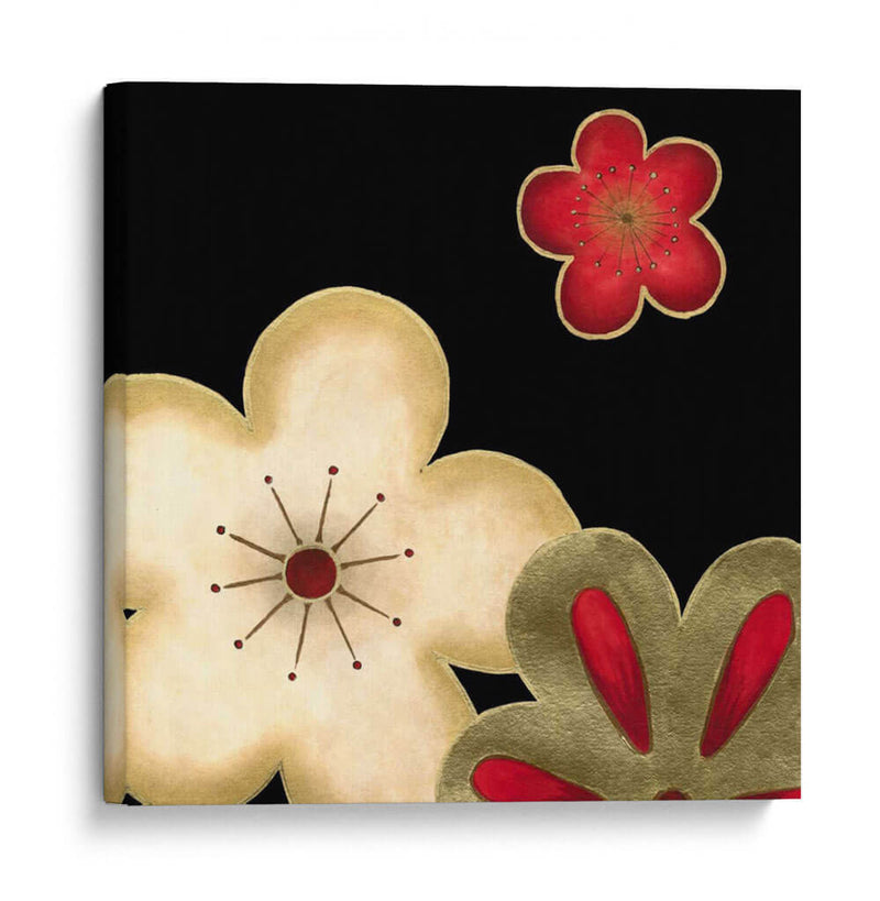 Pop Flores En Red I - June Erica Vess | Cuadro decorativo de Canvas Lab