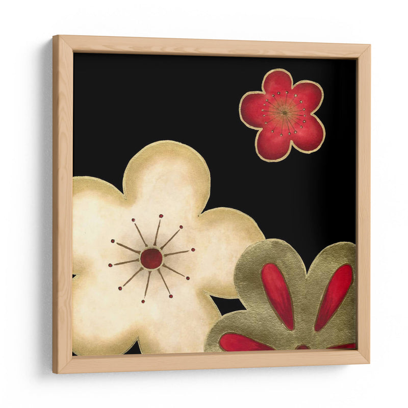 Pop Flores En Red I - June Erica Vess | Cuadro decorativo de Canvas Lab