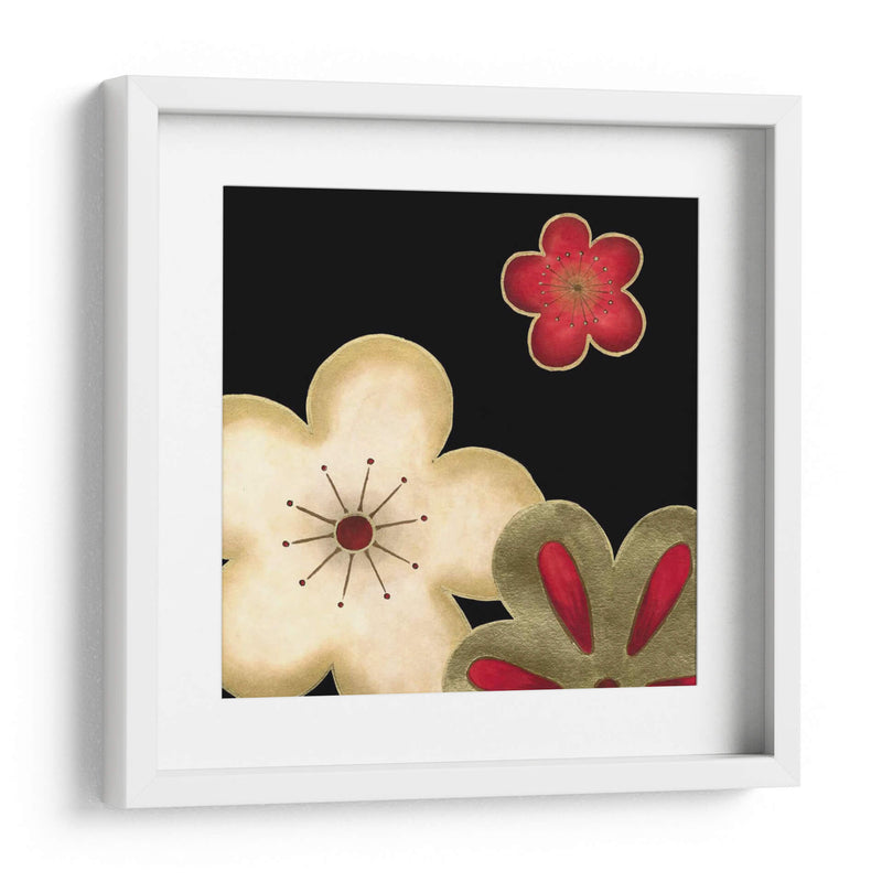 Pop Flores En Red I - June Erica Vess | Cuadro decorativo de Canvas Lab