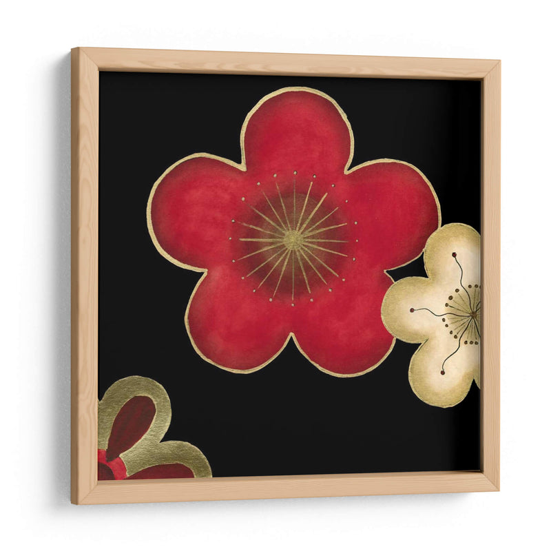 Pop Flores En Red II - June Erica Vess | Cuadro decorativo de Canvas Lab