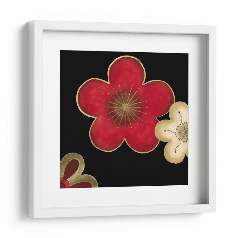 Pop Flores En Red II - June Erica Vess | Cuadro decorativo de Canvas Lab