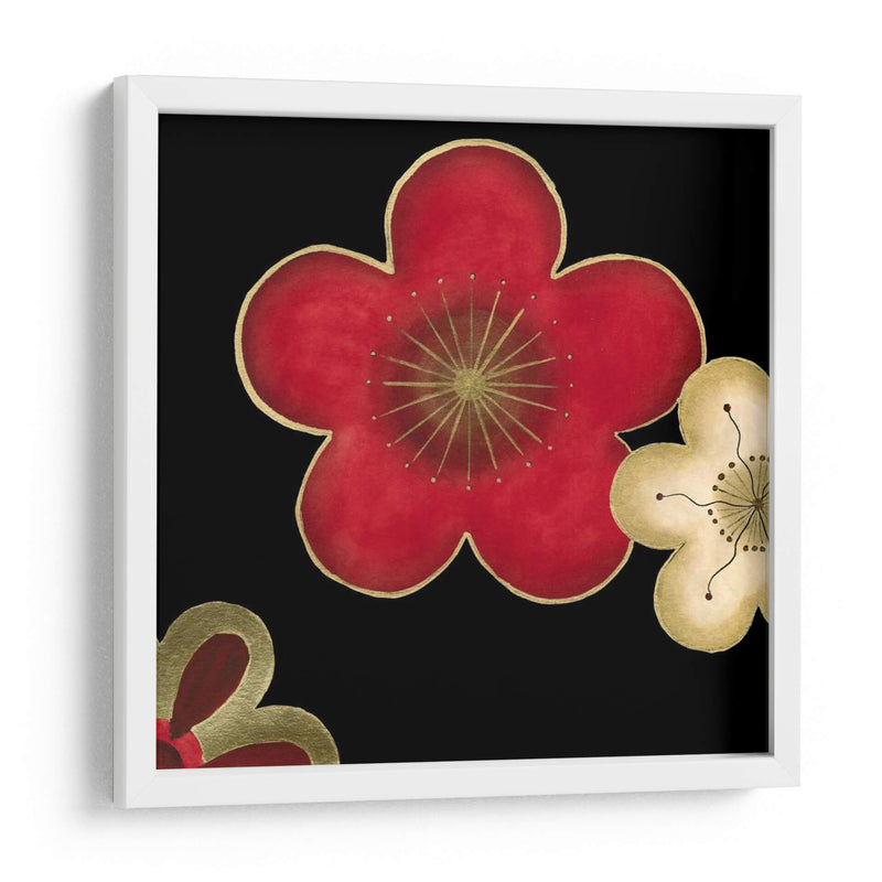 Pop Flores En Red II - June Erica Vess | Cuadro decorativo de Canvas Lab