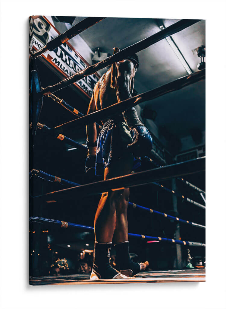El poder del Muay Thai | Cuadro decorativo de Canvas Lab