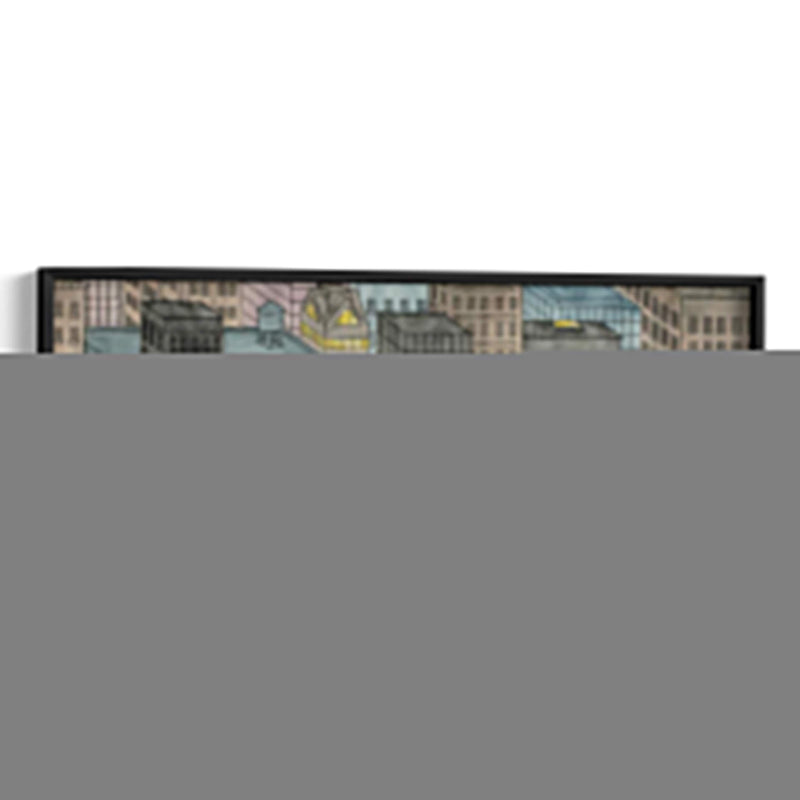 Ciudad De Noche II - Charles Swinford | Cuadro decorativo de Canvas Lab