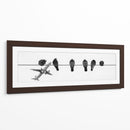 El vuelo y las palomas | Cuadro decorativo de Canvas Lab
