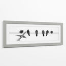 El vuelo y las palomas | Cuadro decorativo de Canvas Lab