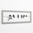 El vuelo y las palomas | Cuadro decorativo de Canvas Lab