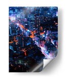 Electricidad en Tokio | Cuadro decorativo de Canvas Lab