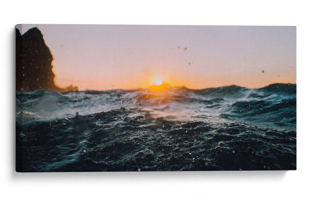 En el agua se pone el sol | Cuadro decorativo de Canvas Lab