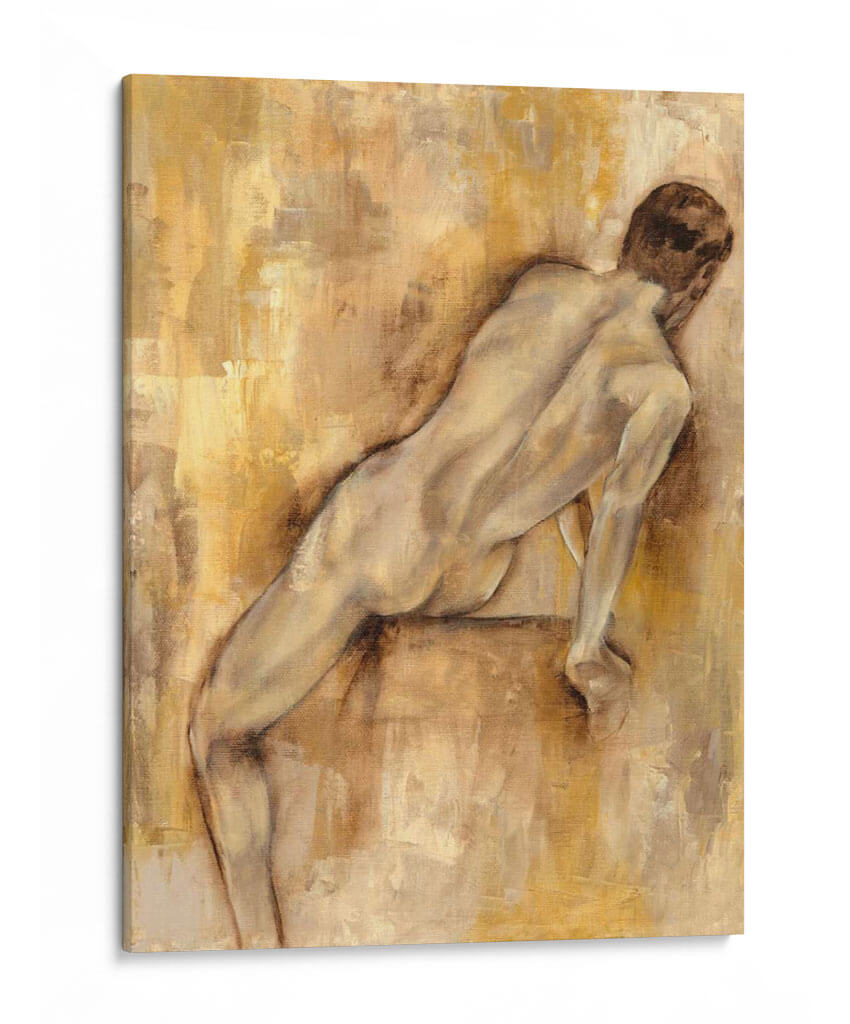Nude Figura Estudio VI - Jennifer Goldberger | Cuadro decorativo de Canvas Lab