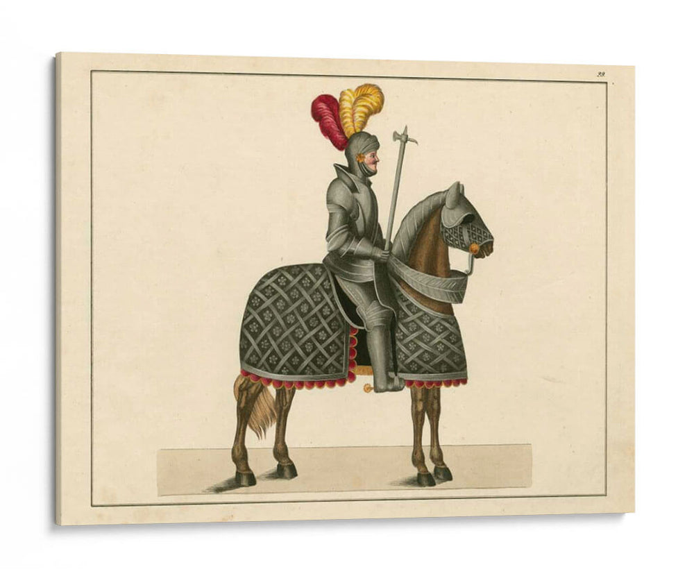Knights In Armour III - Kottenkamp | Cuadro decorativo de Canvas Lab
