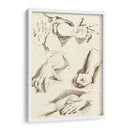 Estudio De Manos - Diderot | Cuadro decorativo de Canvas Lab