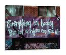 Everything has beauty | Cuadro decorativo de Canvas Lab