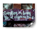 Everything has beauty | Cuadro decorativo de Canvas Lab