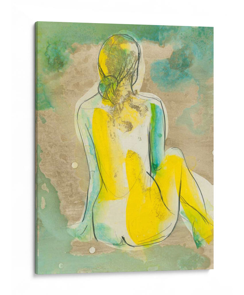 Figura En Relieve I - Jennifer Goldberger | Cuadro decorativo de Canvas Lab