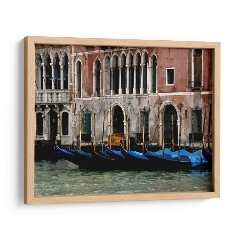 Las Góndolas De Venecia II - Rachel Perry | Cuadro decorativo de Canvas Lab