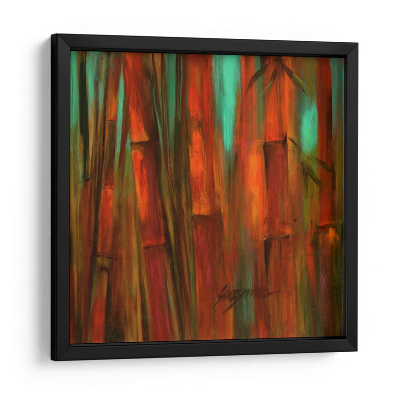 Puesta De Sol De Bambú II - Suzanne Wilkins | Cuadro decorativo de Canvas Lab