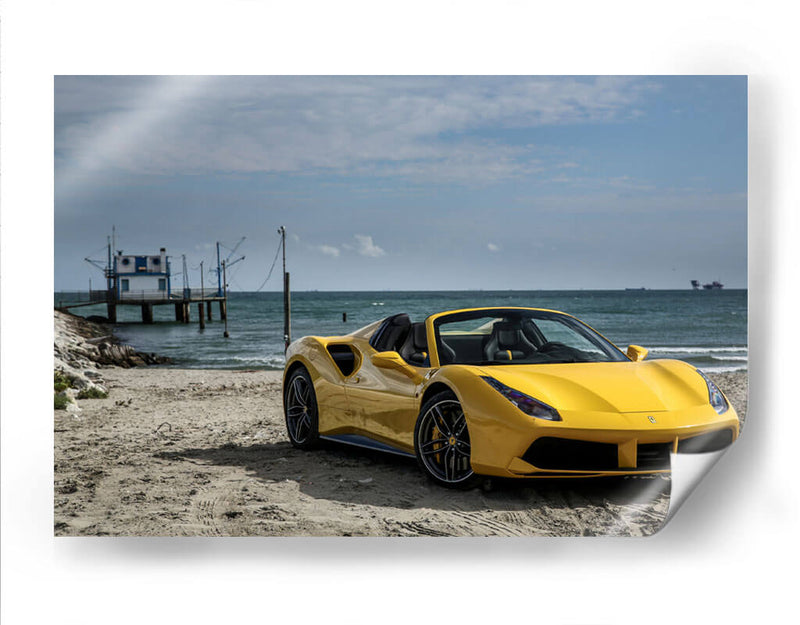 Ferrari 488 Spider | Cuadro decorativo de Canvas Lab